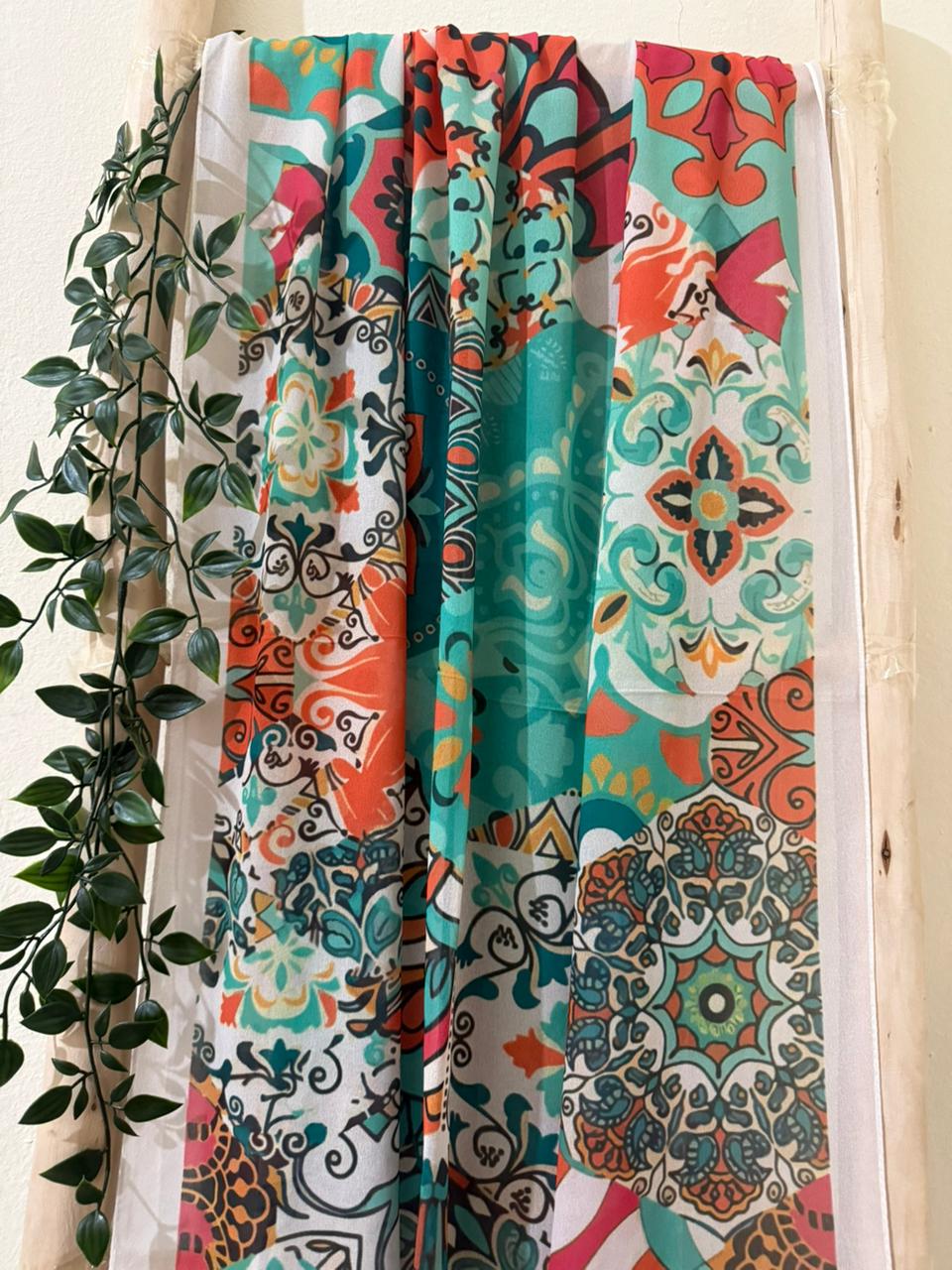 شال صيفي بلمسة أناقة وانتعاش