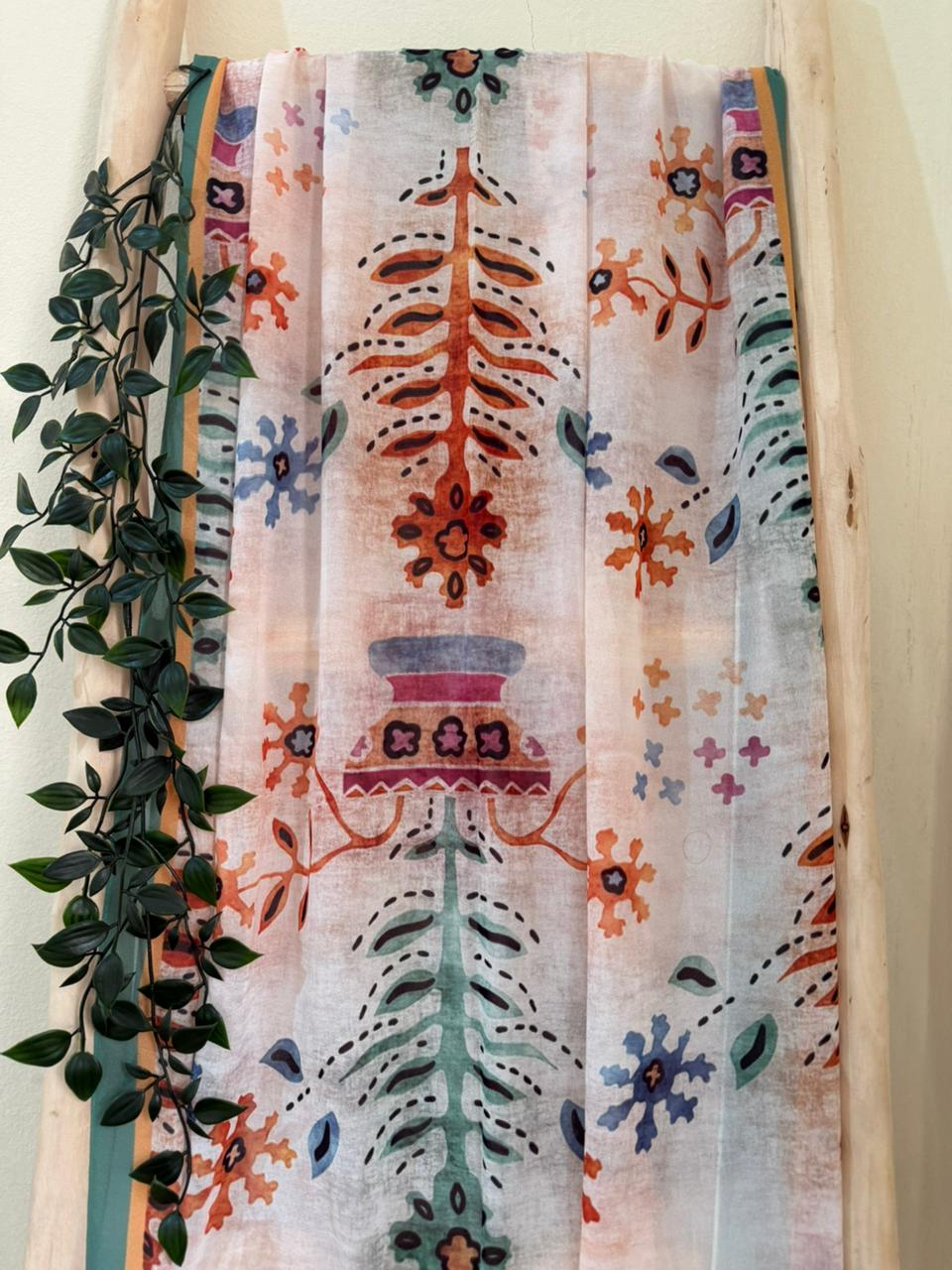 شال صيفي بلمسة أناقة وانتعاش